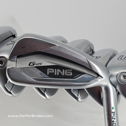 PING G425 Green Dot Iron Set 5-PW, AW Stiff