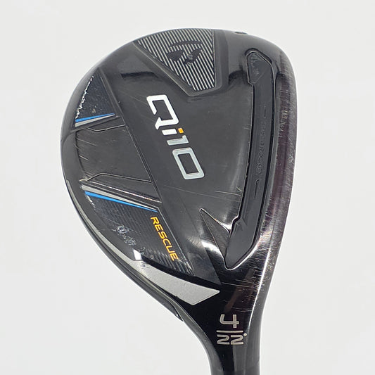 TaylorMade Qi10 4-Hybrid Rescue Stiff
