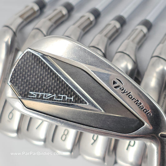 TaylorMade Stealth Iron Set 4-PW, AW Stiff