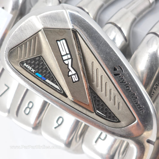 TaylorMade SIM2 Max Iron Set 5-PW, AW Stiff