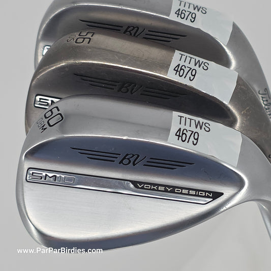 Titleist Vokey SM10 Wedge Set 52/56/60°