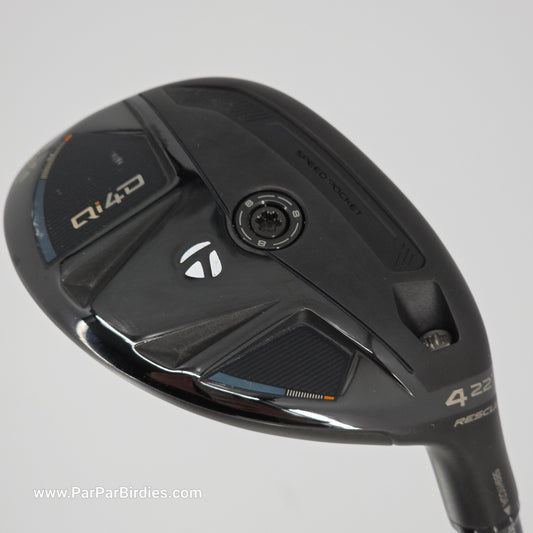 TaylorMade 2026 Qi4D 4-Hybrid Rescue Regular