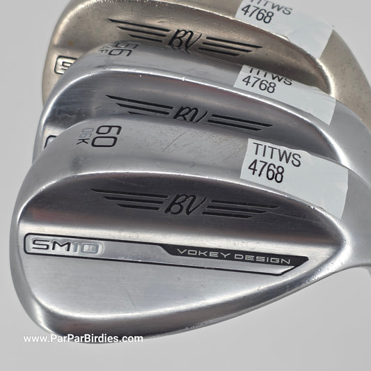 Titleist Vokey SM10 Wedge Set 52/56/60°