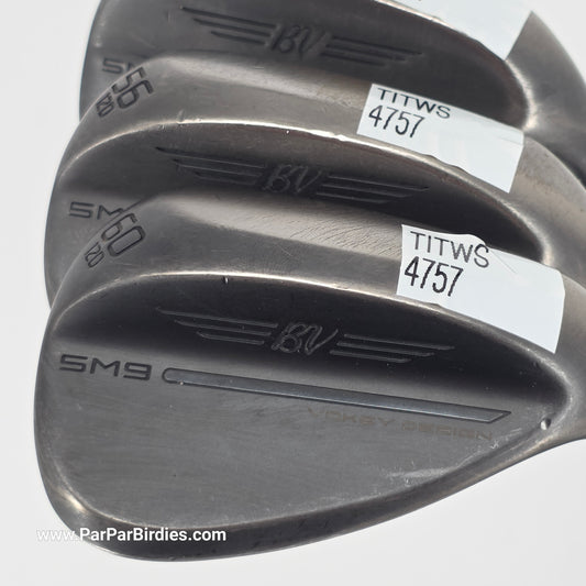 Titleist Vokey SM9 Wedge Set 52/56/60°
