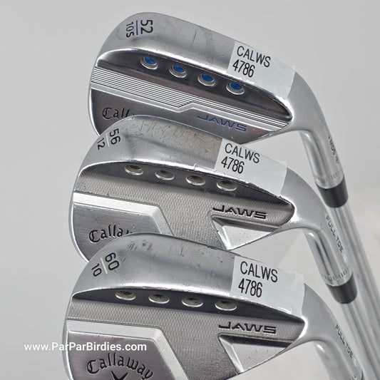 Callaway Jaws MD5 Full Toe Wedge Set 52/56/60°