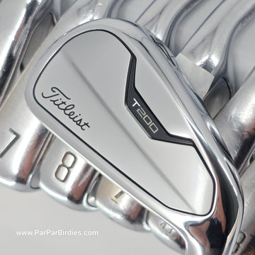 Titleist 2022 T200 Iron Set 4-PW, AW Stiff