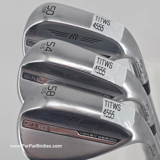 Titleist Vokey SM10 Wedge Set 50/54/58°
