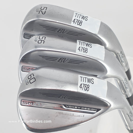 Titleist Vokey SM10 Wedge Set 52/56/60°